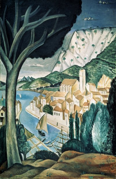 Martigues (Haven in de Provence) door Andre Derain