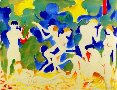 Muziek door Andre Derain