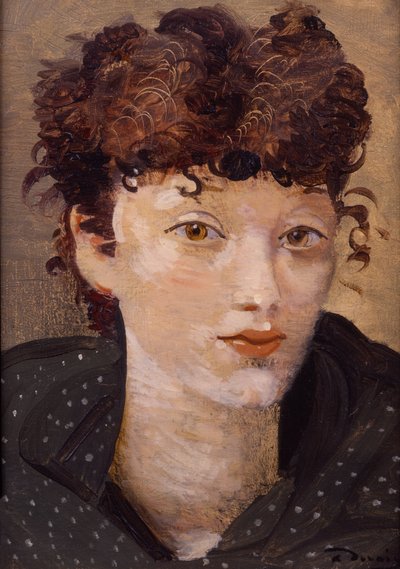 Portret van Madame Isabel Delmer -Isabel Rawsthorne door Andre Derain