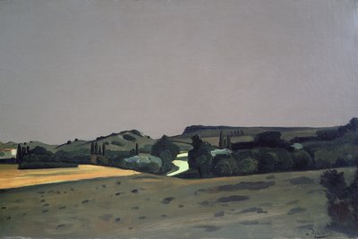 Provençaals landschap door Andre Derain