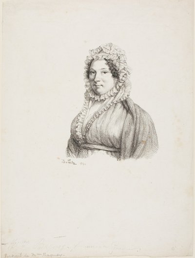 Portret van Madame Baquoy door Andre Dutertre