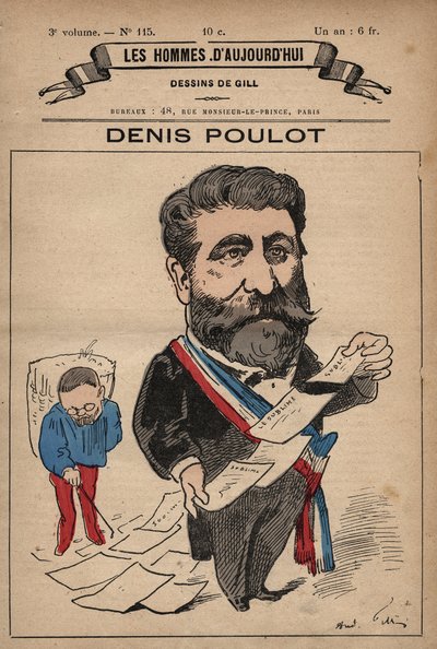 Cartoon van Denis Poulot 1832-1905 uit 