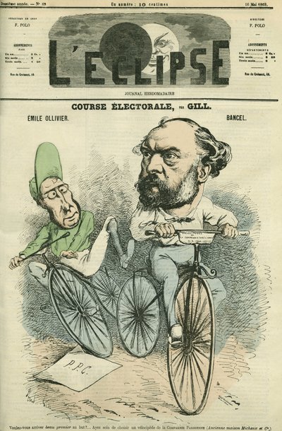 Emille Ollivier (1825-1913), Franse politicus en Bancel. Omslag in 