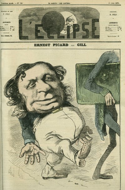 Ernest Picard (1821-1877), Franse politicus. Omslag in 