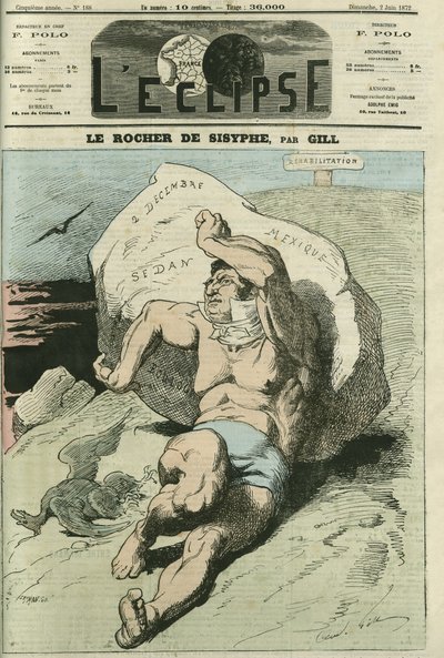 Eugène Rouher (1814-1884), Franse politicus. Omslag in 
