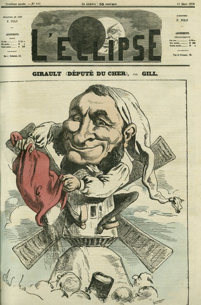 Jean Girault (1825-1909), Franse molenaar en politicus. Omslag in 