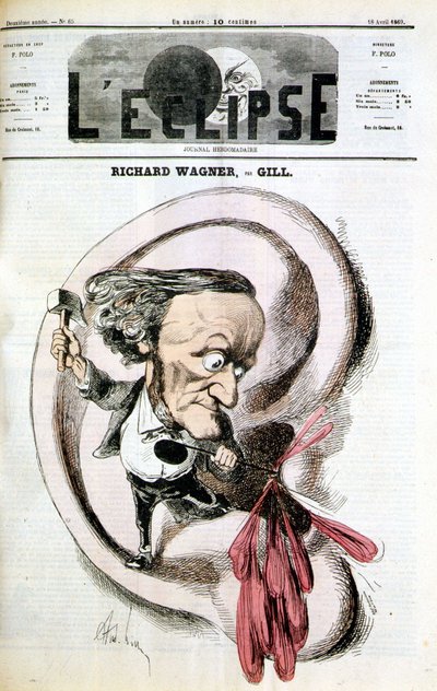 Richard Wagner - door Gill, in "L