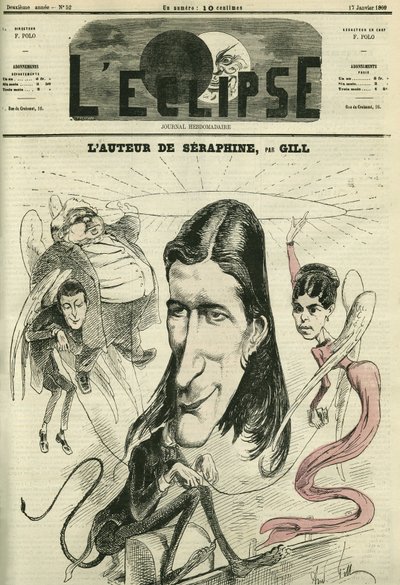 Victorien Sardou (1831-1908), Franse toneelschrijver. Omslag in 