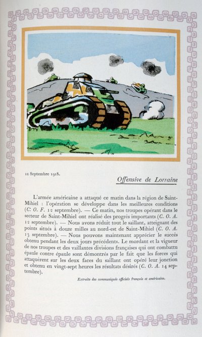 Lotharingenoffensief, 12 september 1918, 1919 door Andre Helle