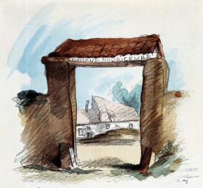 Illustratie voor de roman 
