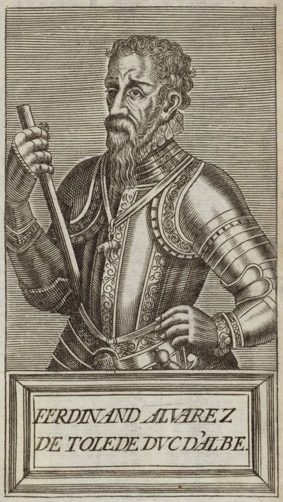 Fernando Alvarez de Toledo door Andre Thevet