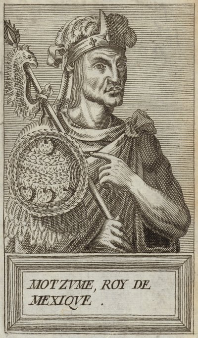 Moctezuma I door Andre Thevet