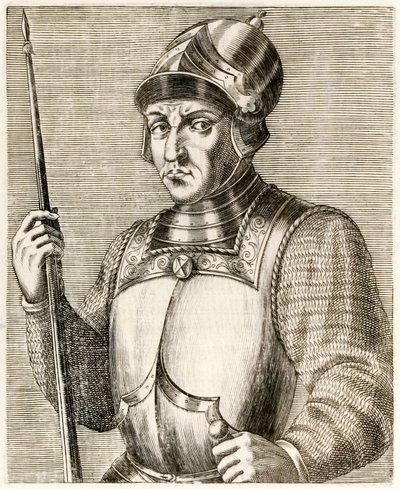 Willem de Veroveraar, eerste Normandische koning van Engeland, uit 