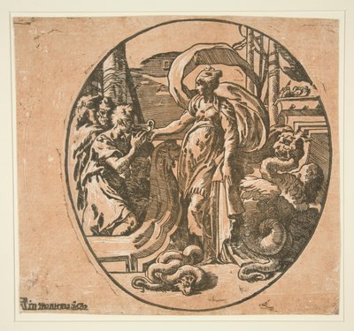 Circe Geeft Drinken door Andrea Andreani