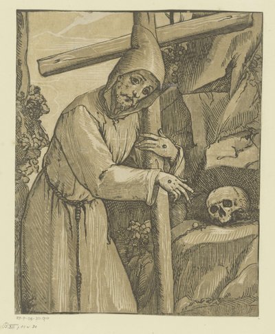 Heilige Franciscus van Assisi door Andrea Andreani