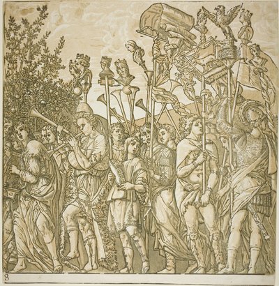 Triomf van Caesar door Andrea Andreani