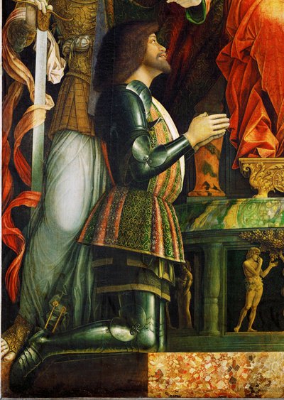 Schenker Gianfrancesco Gonzaga ... door Andrea Mantegna