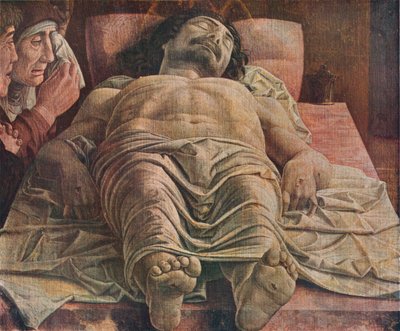 Rouw over de dode Christus, 1470-1474, 1930 door Andrea Mantegna