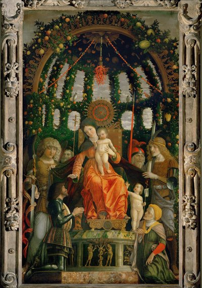 Onze-Lieve-Vrouw van de Overwinning ... door Andrea Mantegna