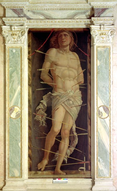 St. Sebastian door Andrea Mantegna