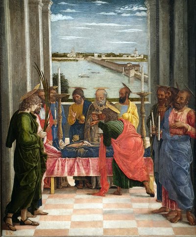 De dood van de maagd door Andrea Mantegna