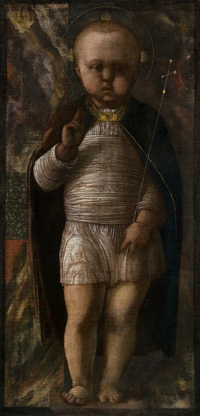 De jonge Verlosser, ca. 1460 door Andrea Mantegna