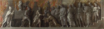 De Invoering van de Cultus van Cybele in Rome, ca. 1505 door Andrea Mantegna