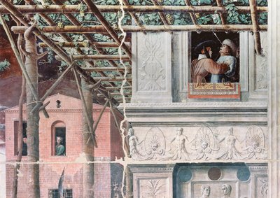 Het Martelaarschap van St. Christoffel, c.1450-56 door Andrea Mantegna