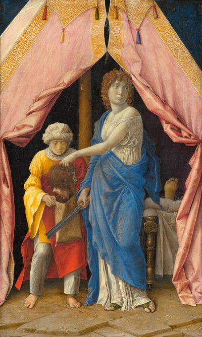 Judith met het Hoofd van Holofernes door Andrea Mantegna or Follower