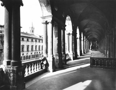 Loggia van de Basilica Palladiana, gebouwd 1549-1614 door Andrea Palladio