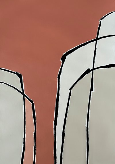 Aardse, minimalistische vormen door Andrea Reichhart