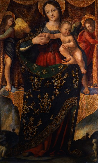 Onze-Lieve-Vrouw van Genade, (detail) door Andrea Sabatini