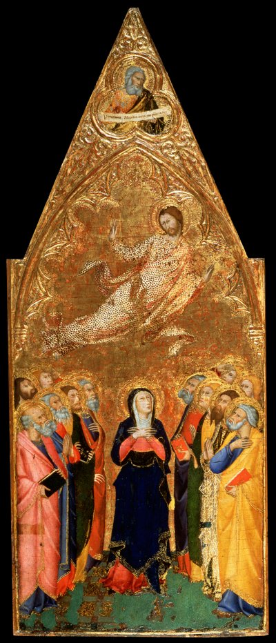 De Opstanding, c1355-c1360 door Andrea Vanni