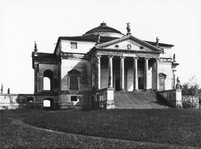 Uitzicht op de gevel, ca. 1566-67 door Andrea Palladio