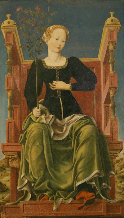 Urania door Andrea da (workshop of) Belfiore