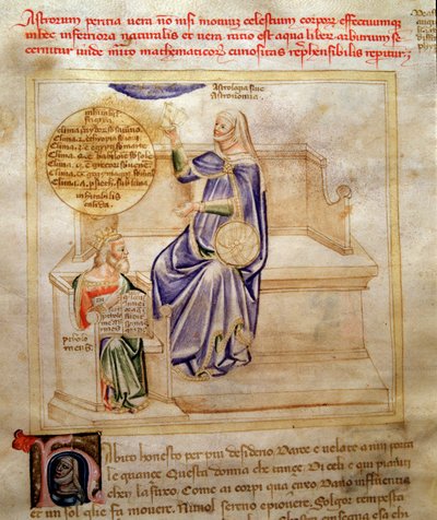 Allegorie van de Astrologie in 
