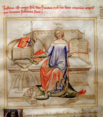 Allegorie van de Rechtvaardigheid in 