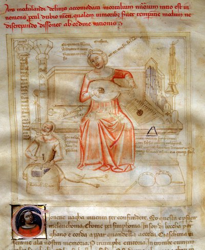 Allegorie van de Muziek in 