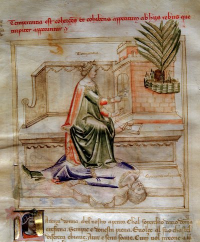 Allegorie van de Gematigdheid in 