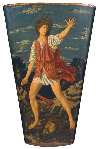 David met het Hoofd van Goliath, ca. 1450-55 door Andrea del Castagno