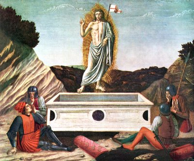 De opstanding door Andrea del Castagno