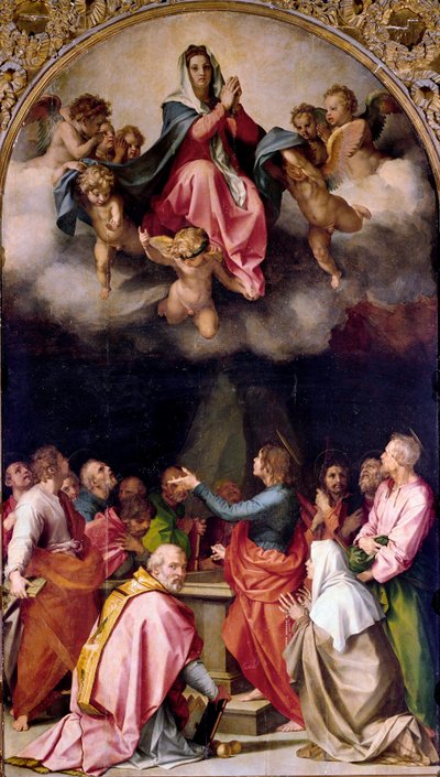 Hemelvaart Passerini door Andrea del Sarto