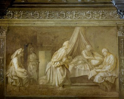 Verhalen van St. Jan (detail) door Andrea del Sarto