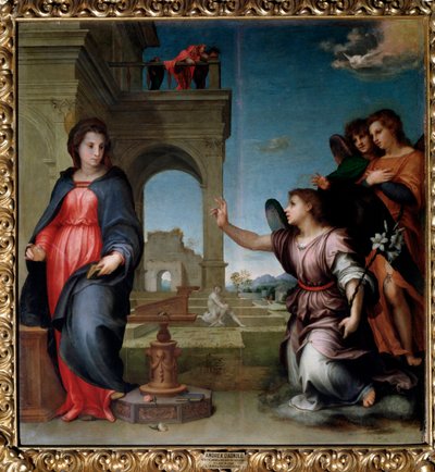 De Annunciatie door Andrea del Sarto