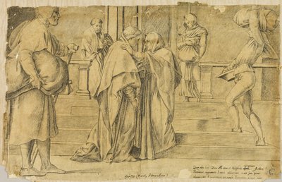 Bezoek door Andrea del Sarto