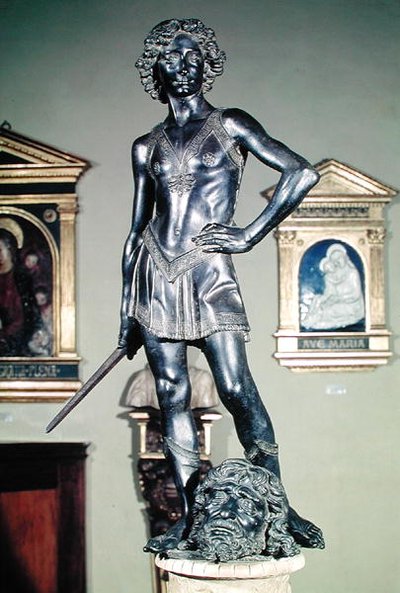 David, c.1470 (brons) door Andrea del Verrocchio