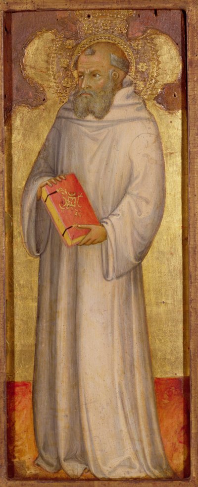 St. Benedictus, Stichter van de Oudste Orde door Andrea di Bartolo
