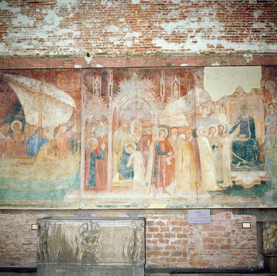St. Ranieri in het Heilige Land, midden 14e eeuw door Andrea di Bonaiuto