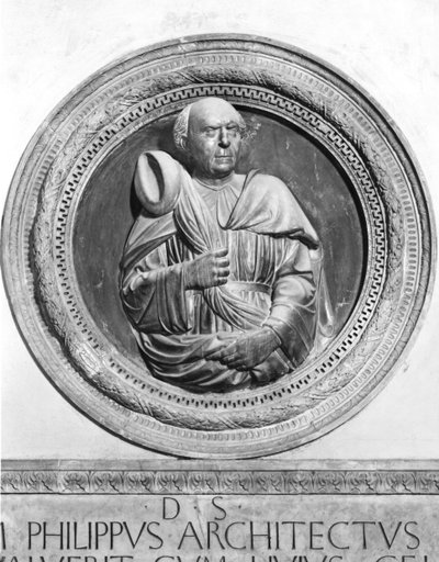 Buste van Filippo Brunelleschi (1377-1446) door Andrea di Lazzaro Cavalcanti