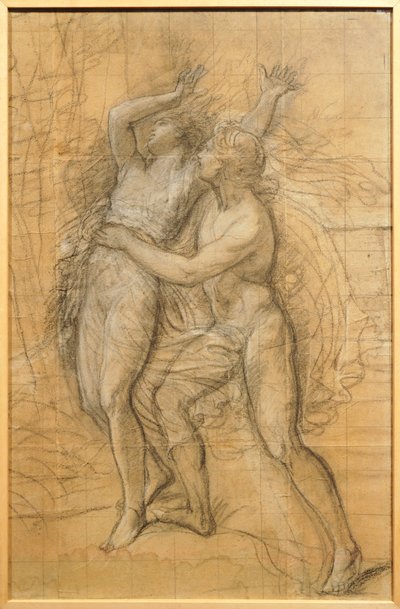 Apollo en Daphne door Andrea the Elder Appiani
